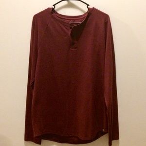 THERMAL LONG SLEEVE T SHIRT TEE SHIRT T-SHIRT